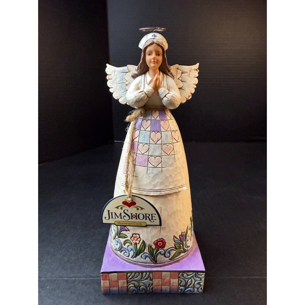 Jim Shore Heartwood Creek 2006 ANGEL OF HEALING Nurse Angel Figurine 4007230